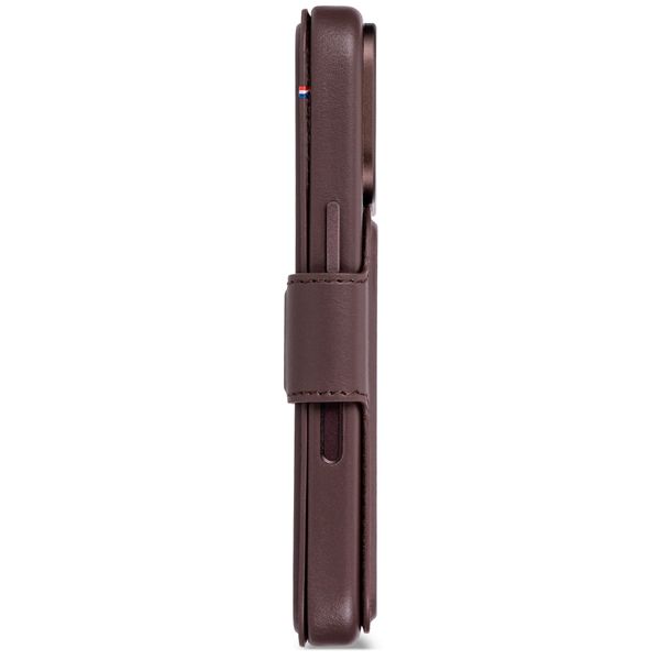 Decoded 2 in 1 Leather Klapphülle MagSafe Apple iPhone 18 Pro / 17 Pro - Chocolate Brown
