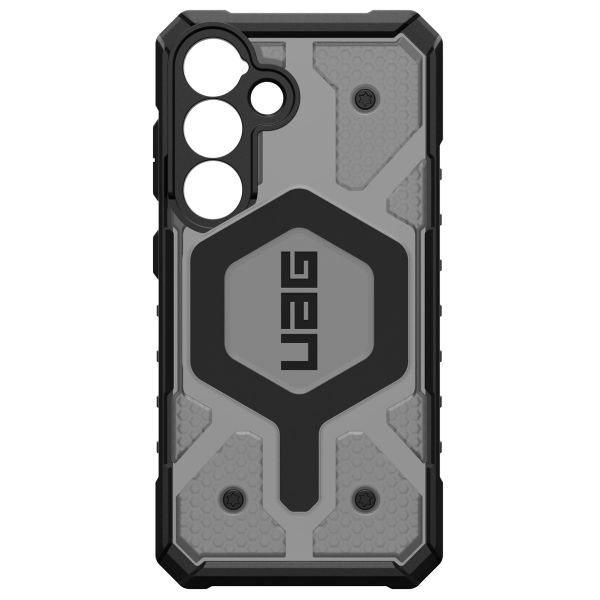 UAG Pathfinder Case MagSafe für das Samsung Galaxy S25- Clear / Ash