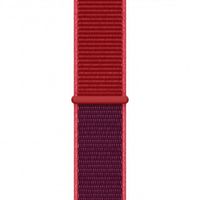 Apple Sport Loop Armband für Apple Watch Series 1 bis 10 / SE / Ultra (2) (44/45/46/49 mm) - Product Red