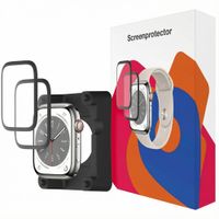 Accezz 2x Displayschutzfolie mit Applikator für die Apple Watch Series 1-3 - 38 mm