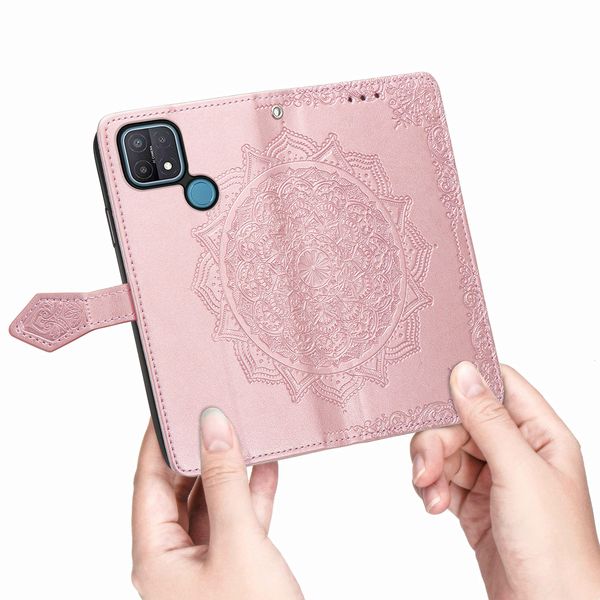 imoshion Mandala Klapphülle Oppo A15 - Roségold