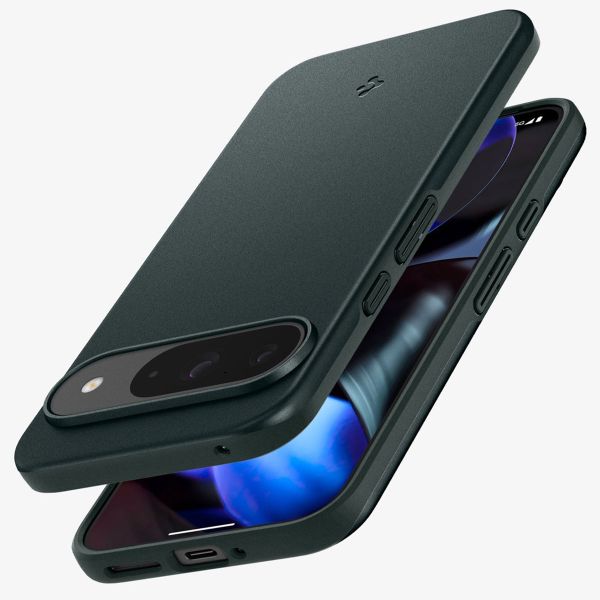 Spigen Thin Fit™ Hardcase für das Google Pixel 9 / 9 Pro - Abyss Green