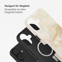 Selencia Vivid Rückabdeckung mit MagSafe Apple iPhone 17 - Golden Beige Marble