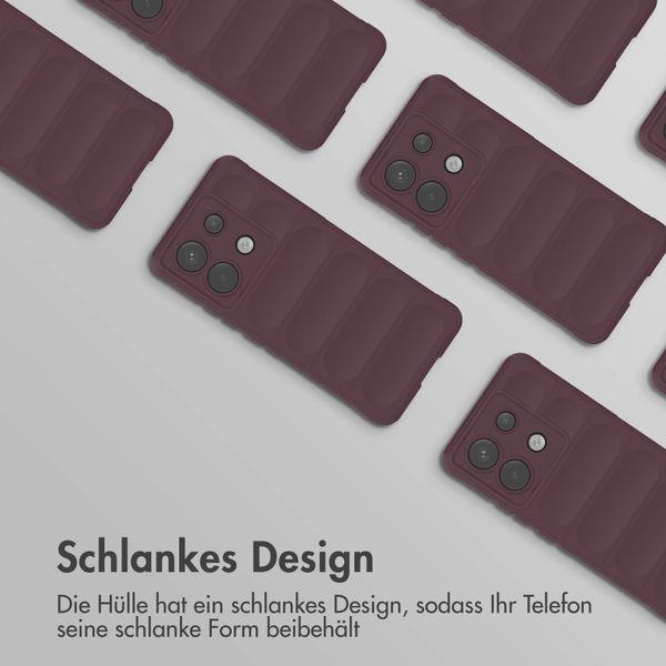 imoshion EasyGrip Back Cover für das Xiaomi Redmi Note 13 Pro (5G) - Aubergine