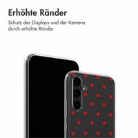 imoshion Design Hülle Samsung Galaxy A34 (5G) - Red Hearts