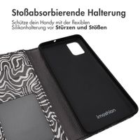 imoshion Design Klapphülle Samsung Galaxy A51 - Black And White