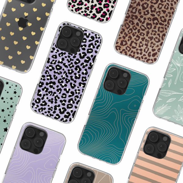 imoshion Design Hülle iPhone 16 Pro - Leopard Lilac