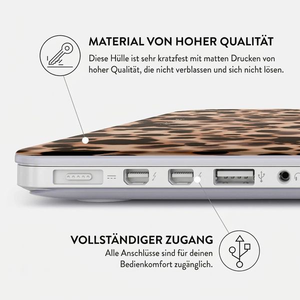 Burga Hardshell Hülle Apple MacBook Air 13 Zoll (2022 / 2024 M3 / 2025 M4 / 2026 M5) - Off Duty