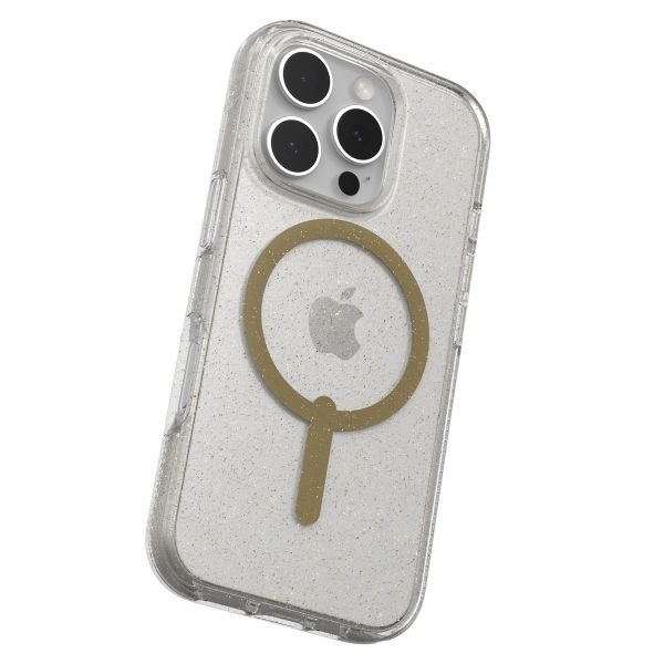 ZAGG Milan Snap Case mit MagSafe für das iPhone 16 Pro - Gold Glitter