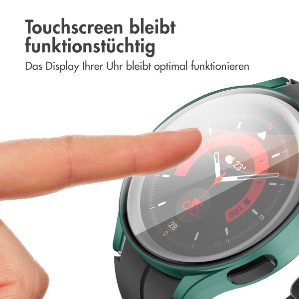 imoshion Full Cover Hard Case für das Samsung Galaxy Watch 4 40 mm - Dunkelgrün