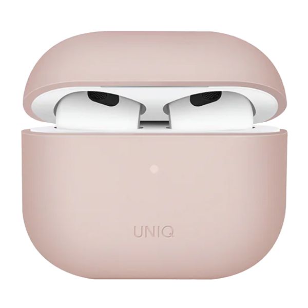 Uniq Lino Hybrid Liquid Silicone Case für Apple AirPods 3 (2021) - Blush Pink