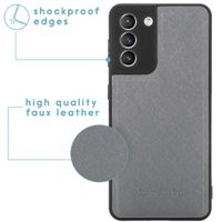 imoshion Luxuriöse Portemonnaie-Klapphülle Samsung Galaxy S21 - Grau