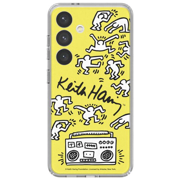 Samsung Original Keith Haring Dance Plate für das Galaxy S24 - Yellow