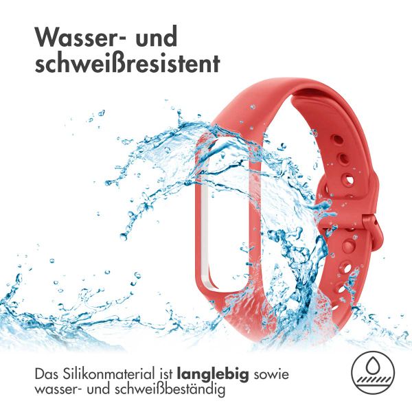 imoshion Silikonband für das Samsung Galaxy Fit 2 - Rot