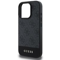 Guess Bottom Stripe 4G Back Cover Apple iPhone 16 Pro Max - Grau