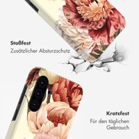 Selencia Vivid Back Cover Samsung Galaxy A36 / A56 - Vintage Peony