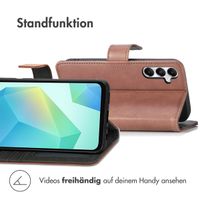 imoshion Luxuriöse Klapphülle Samsung Galaxy S24 / S25 - Braun