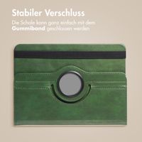 imoshion 360° drehbare Klapphülle Samsung Galaxy Tab A11 Plus / A9 Plus - Grün