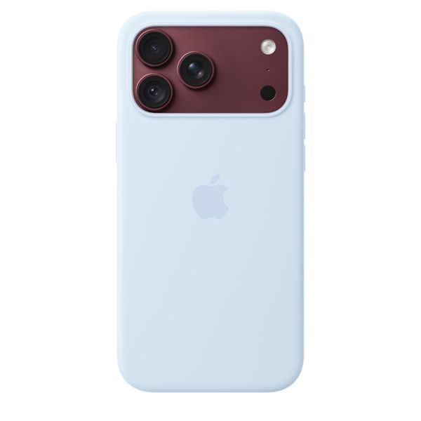 Apple Silikonhülle mit MagSafe Apple iPhone 18 Pro Max - Crisp Blue