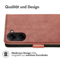 imoshion Luxuriöse Klapphülle Xiaomi Poco X7 Pro - Braun