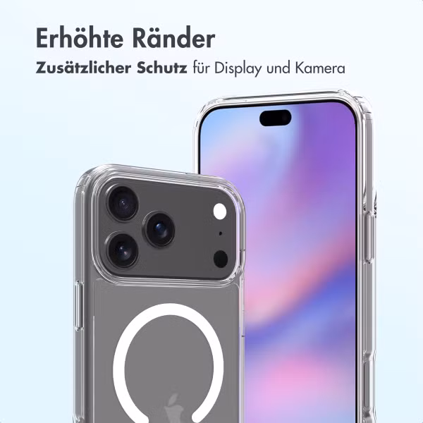 Accezz Xtreme Impact Backcover mit MagSafe Apple iPhone 17 Pro Max - Transparent