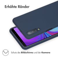 imoshion Color TPU Hülle für das Samsung Galaxy A7 (2018) - Dunkelblau