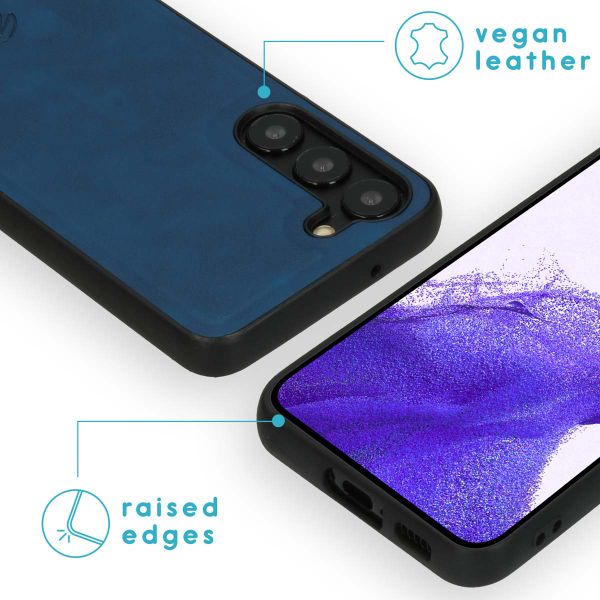 imoshion Entfernbare 2-1 Luxus Klapphülle Samsung Galaxy S23 - Blau