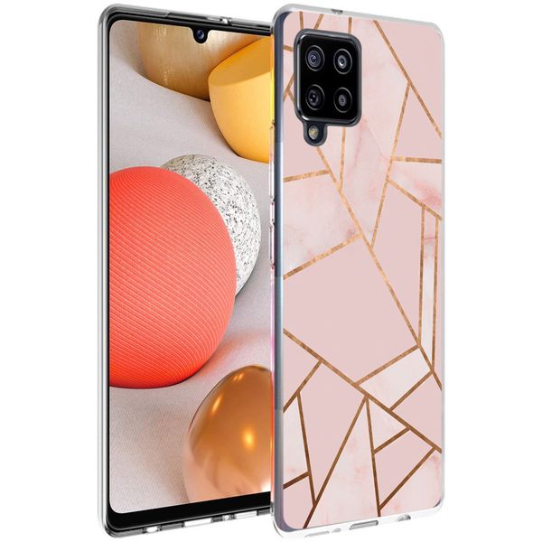 imoshion Design Hülle für das Samsung Galaxy A42 - Pink Graphic