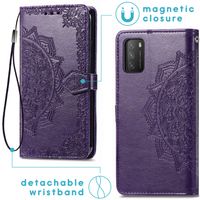 imoshion Mandala Klapphülle Xiaomi Poco M3 - Violett