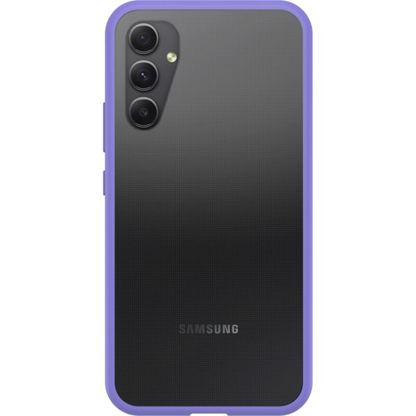 OtterBox React Backcover für das Samsung Galaxy A34 (5G) - Transparent / Violett