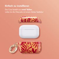 Selencia Vivid Case Apple AirPods Pro 2 - Tropical Vibes Apricot