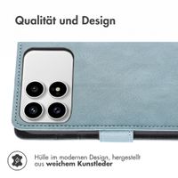 imoshion Luxuriöse Klapphülle Xiaomi Poco F8 Pro - Hellblau