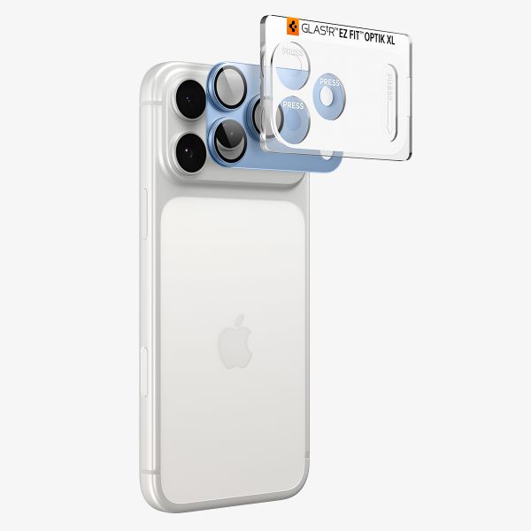 Spigen Optik Pro XL - 1er-Pack Apple iPhone 18 Pro Max - Light Blue