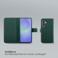Selencia Olyn Abnehmbare Bookcase mit MagSafe Samsung Galaxy A36 - Grün