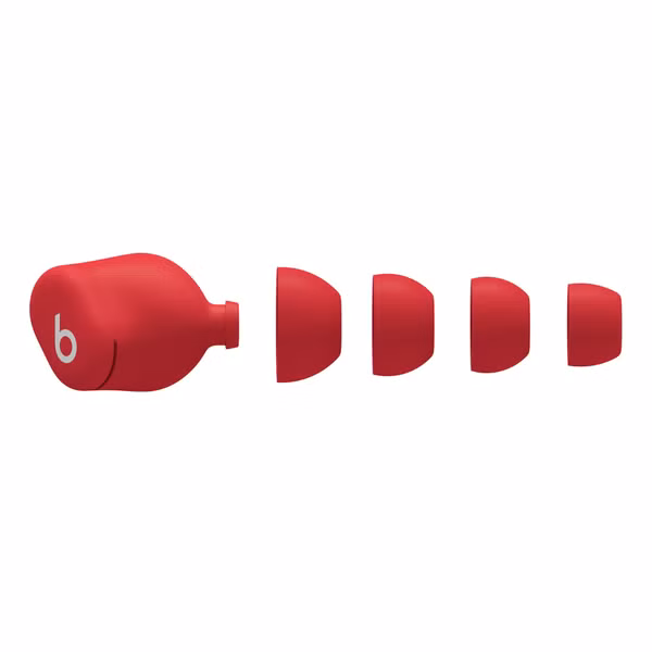 Beats Solo Buds Wireless Earbuds – Bluetooth-In-Ear-Kopfhörer - Transparent Red