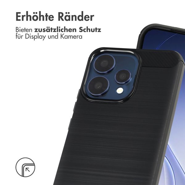 imoshion Brushed Back Cover Oppo Reno15 F (5G) - Schwarz