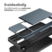 imoshion Backcover mit Kartenfach für das iPhone 14 - Dunkelblau