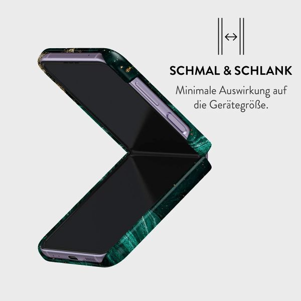 Burga Snap Back Cover für das Samsung Galaxy Z Flip 4 - Emerald Pool