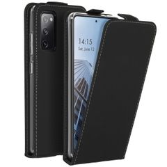 Accezz Flip Case Schwarz für das Samsung Galaxy S20 FE