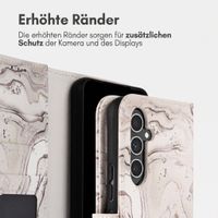 imoshion Design Klapphülle Samsung Galaxy A54 (5G) - Sandy Marble