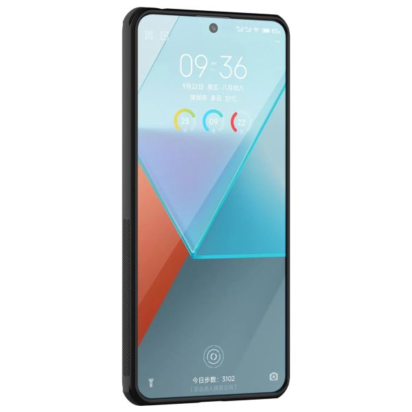 Nillkin Super Frosted Shield Pro Case für das Xiaomi Redmi Note 13 Pro Plus (5G) - Schwarz