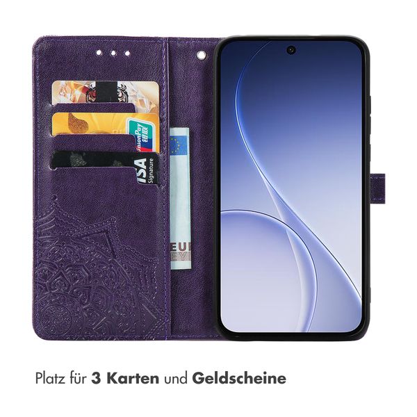 imoshion Mandala Klapphülle Oppo Reno15 F (5G) - Violett