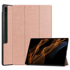 imoshion Trifold Klapphülle für das Samsung Galaxy Tab S8 Ultra - Rose Gold