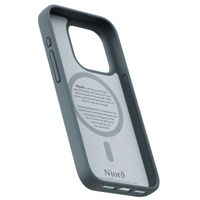 Njorð Collections Fabric MagSafe Case für das iPhone 15 Pro - Dark Grey