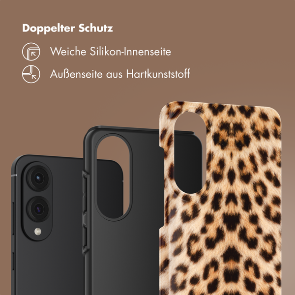 Selencia Vivid Back Cover Samsung Galaxy S25 Edge - Wild Leo