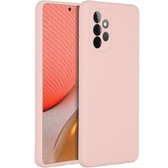 Accezz Liquid Silikoncase  für das Samsung Galaxy A72 - Rosa