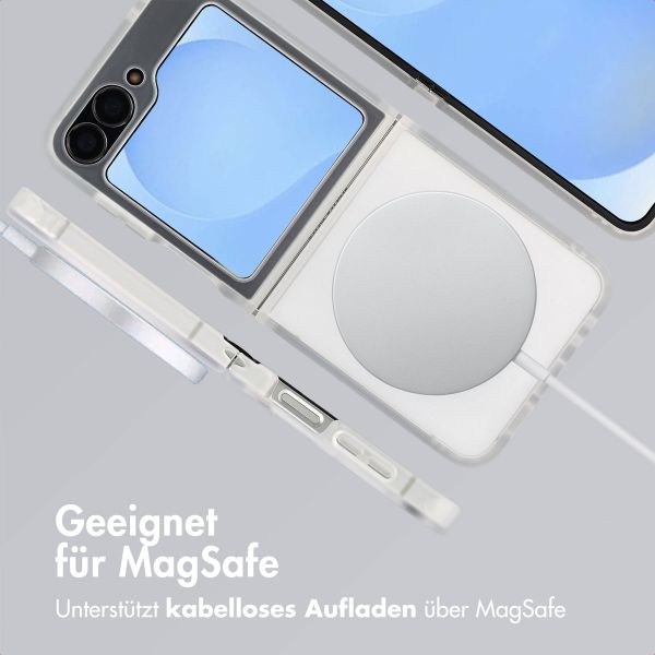 imoshion Color Guard Back Cover mit MagSafe Samsung Galaxy Z Flip 7 FE - Weiß