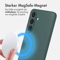 imoshion Color Back Cover mit MagSafe Samsung Galaxy S25 FE - Dunkelgrün