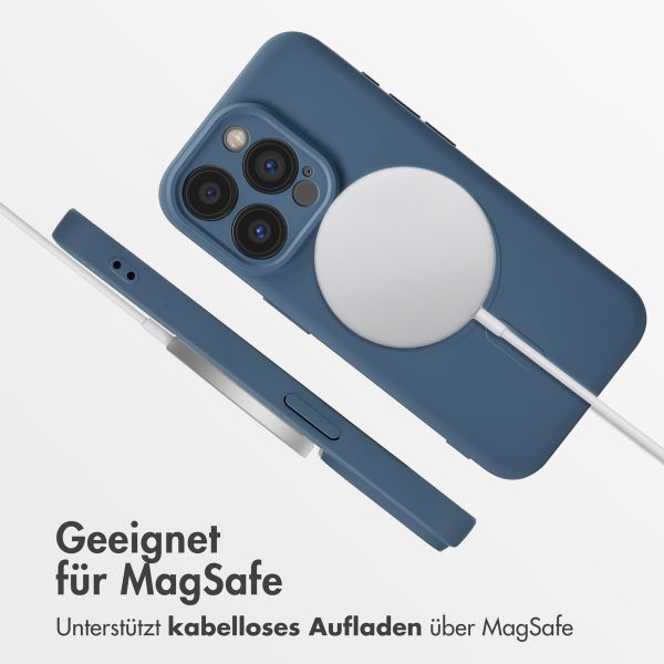 imoshion Color Back Cover mit MagSafe für das iPhone 15 Pro - Dunkelblau