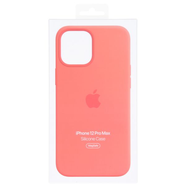 Apple Silikon-Case MagSafe Apple iPhone 12 Pro Max - Pink Citrus